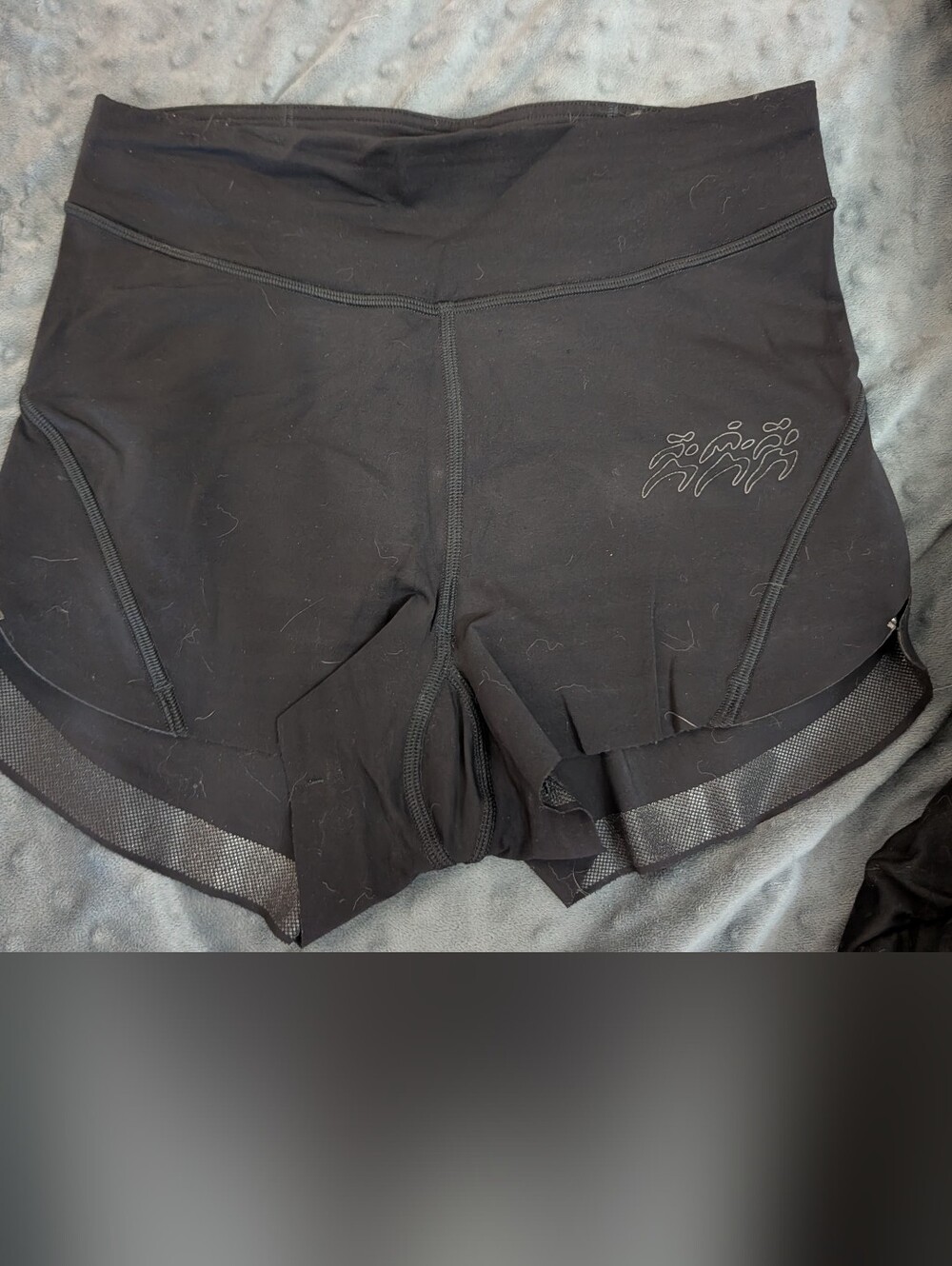 Black Lululemon Shorts , Gently Worn Size 4 Perfect Condition